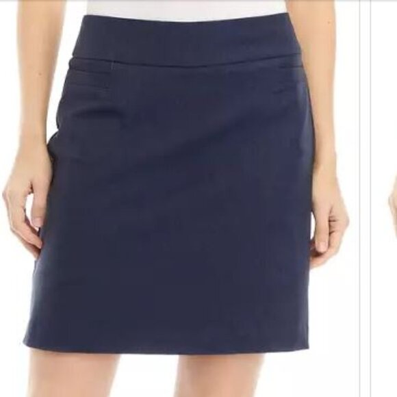 Kim Rogers Pants - Kim Rogers NWT Millennium Skort - Navy Sz 10P